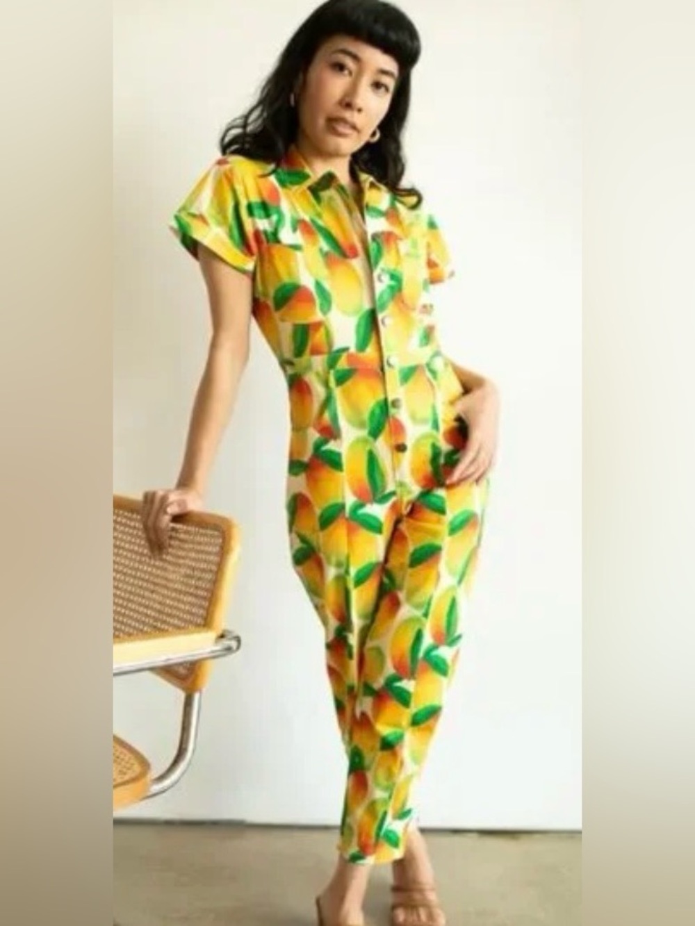 Mixed by Nasrin Mango Jumpsuit - Picture 5 of 5